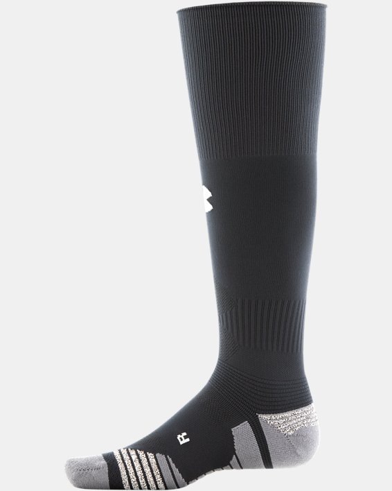 Unisex UA Soccer Over-The-Calf Socks, Black, pdpMainDesktop image number 1